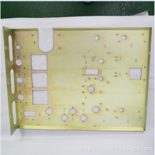SPCC Silk Printing Sheet Metal Parts